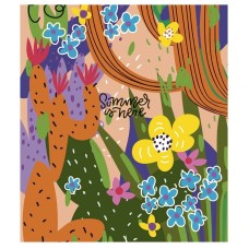 Зошит загальний "Summer is Here" 080-3225K-3 в клітинку, 80 аркушів