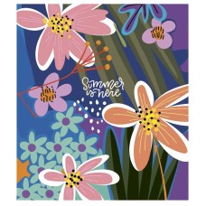 Зошит загальний "Summer is Here" 080-3225K-5 в клітинку, 80 аркушів