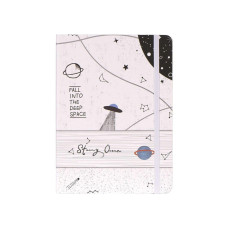 Блокнот на резинці 14х21см 80л. пл.80g. 3783-6L-1 клітина 3783-6L-3