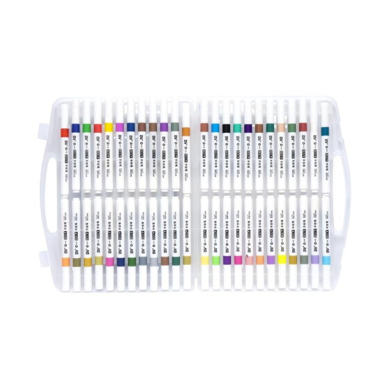 Маркер акриловий 48 кольорів BV-892-48 у пластиковому боксі