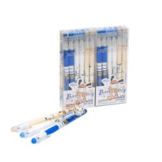 Ручка "Пише-Стирає" 34245 синя, в упаковці 12 штук