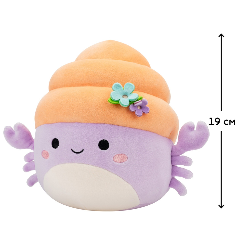 Дитяча м'яка іграшка Краб-пустельник Арко Squishmallows SQER01232, 19 см — фото 5