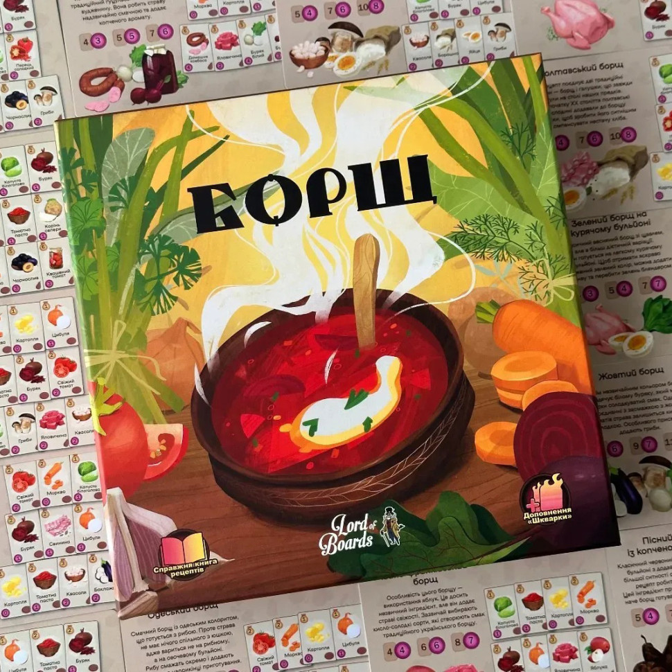 Настольная карточная игра "Борщ" LOB2404UA от 2 до 7 игроков — фото 7