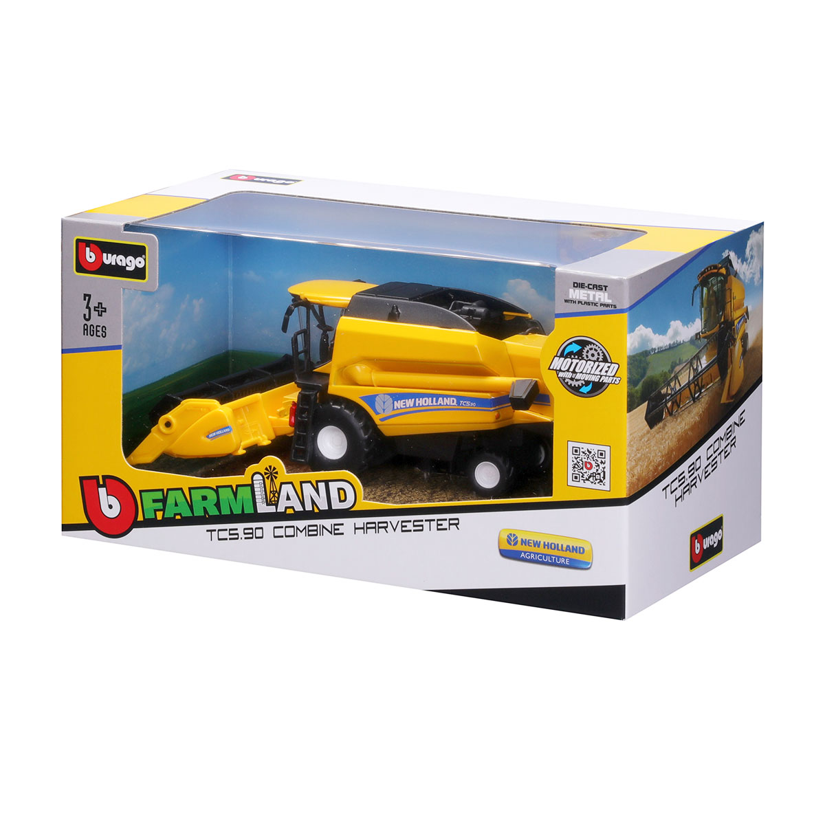 Автомодель - Зернозбиральний Комбайн NEW Holland TC5.90 (зі зерновою жаткою) — фото 6