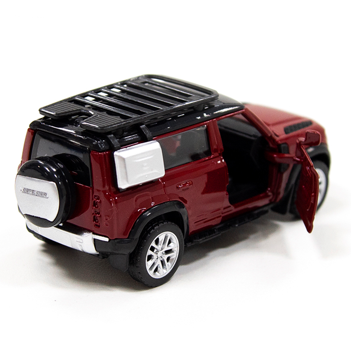 Автомодель - LAND Rover Defender 110 (червоний) — фото 12