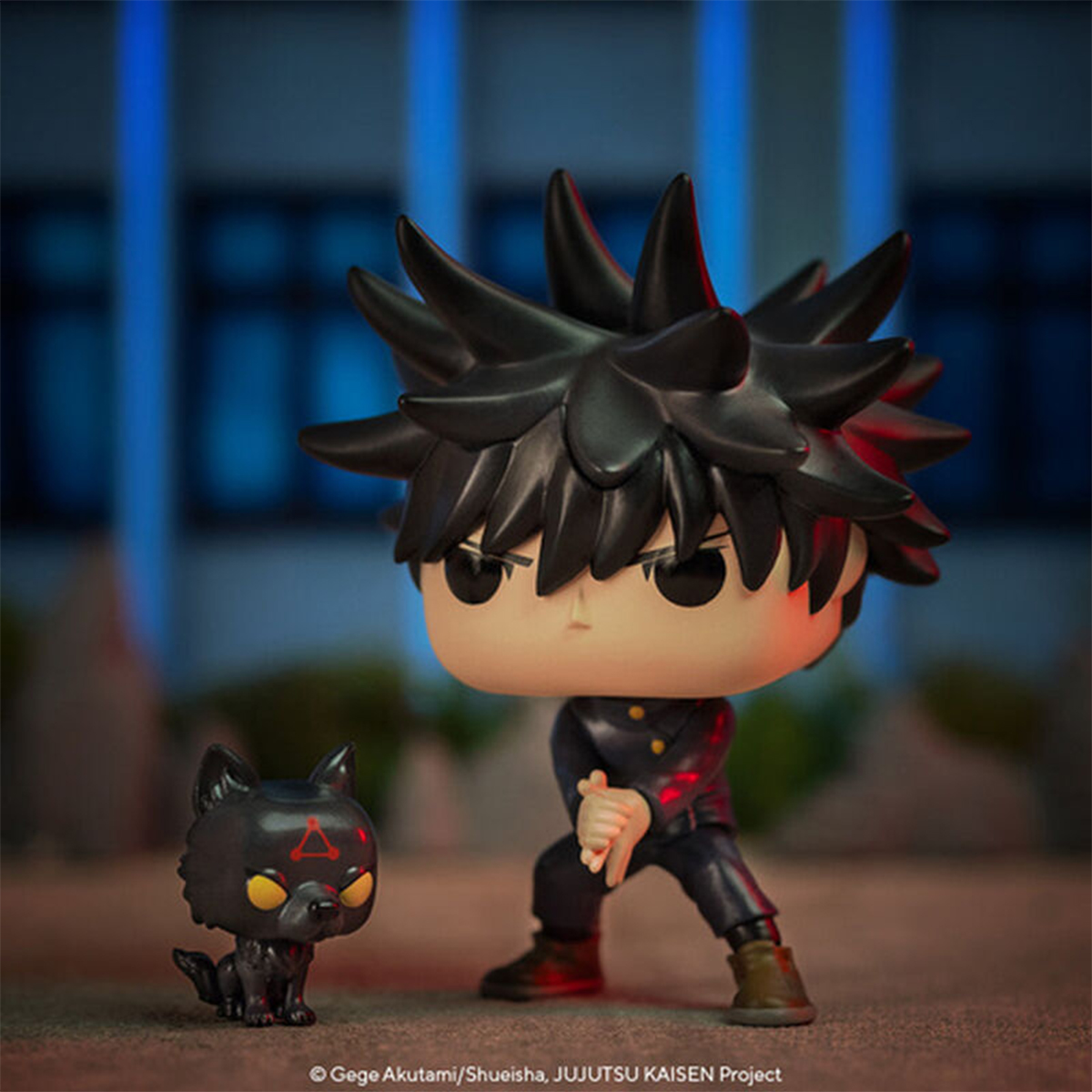 Ігрова фігурка Funko POP! cерії "Магічна битва" - Мегумі з Собакою — фото 3