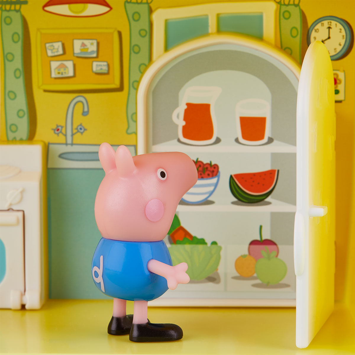 Игровой набор Peppa - Домик Пеппы (домик с мебелью, фигурка Пеппы) — фото 5