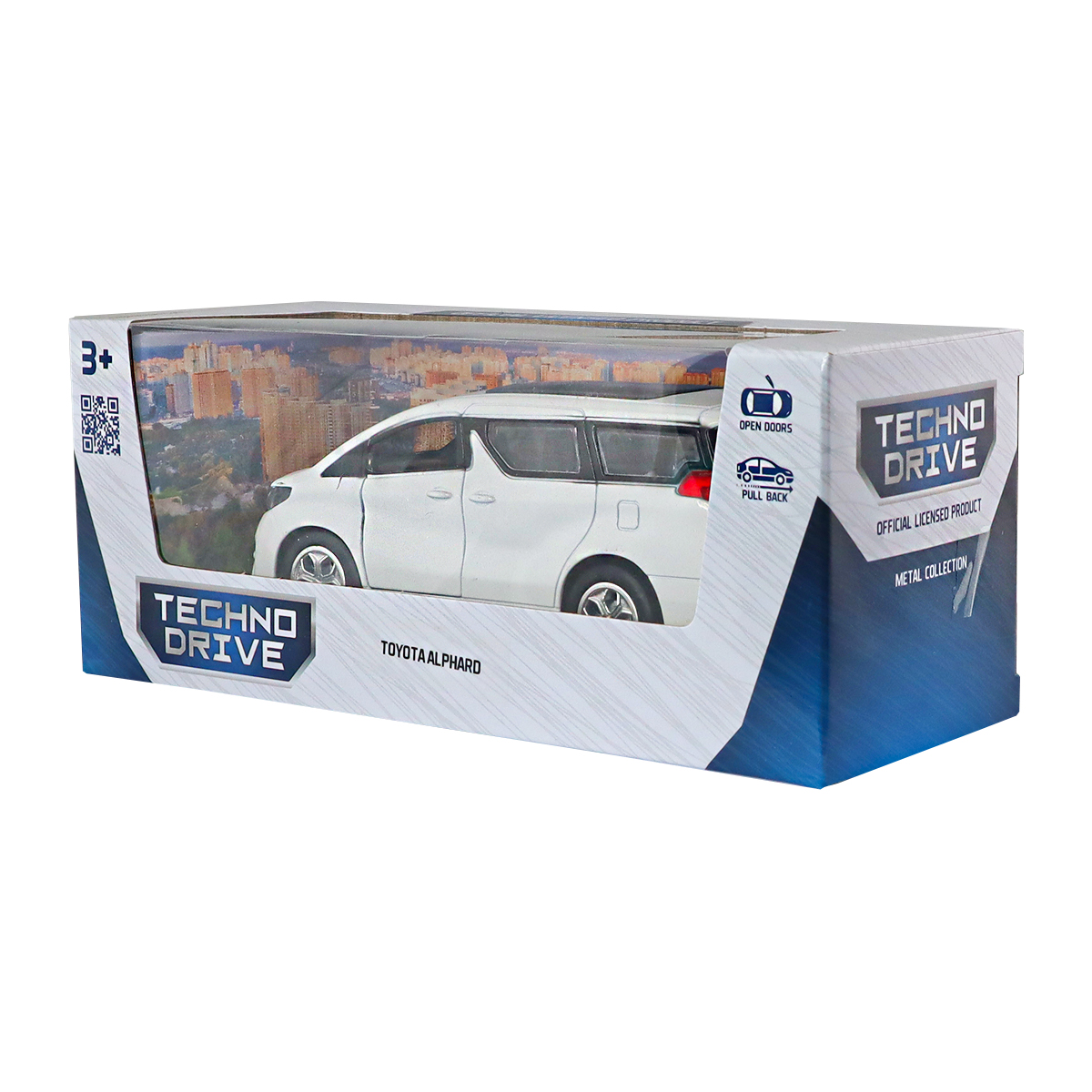 Автомодель - Alphard (білий) — фото 4