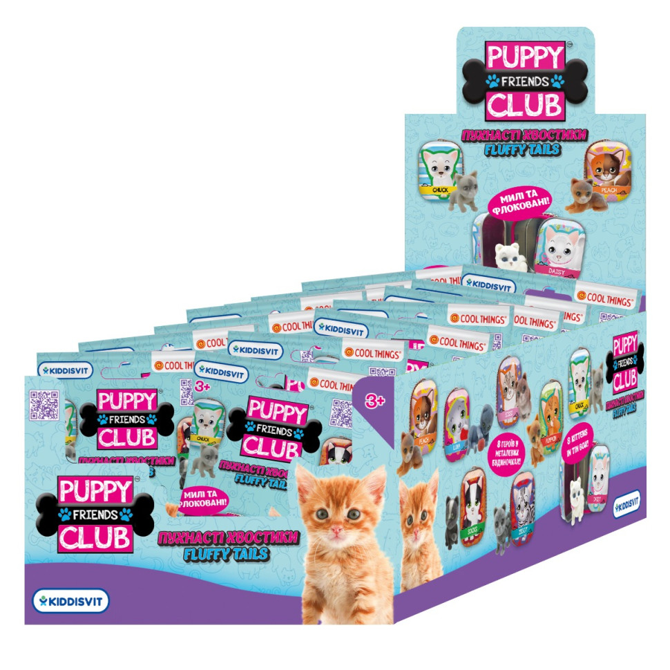 Фигурка-сюрприз "Пушистые хвостики" PC061 серии "Puppy Club" в ассортименте — фото 3