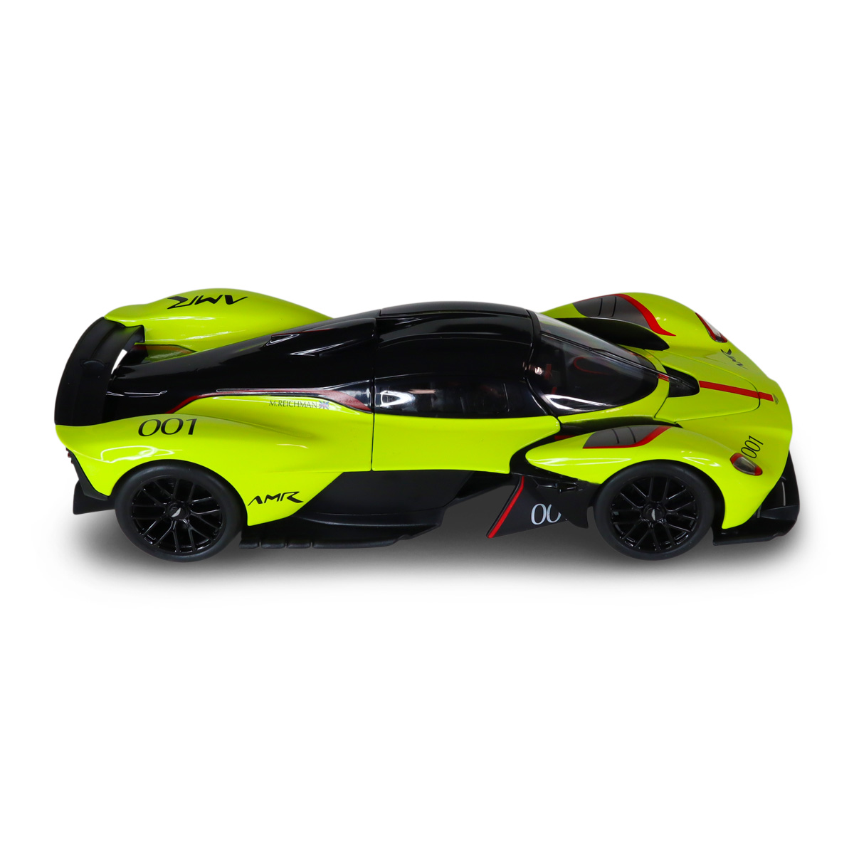 Автомодель - Aston Martin Valkyrie (жовтий, 1:18) — фото 13