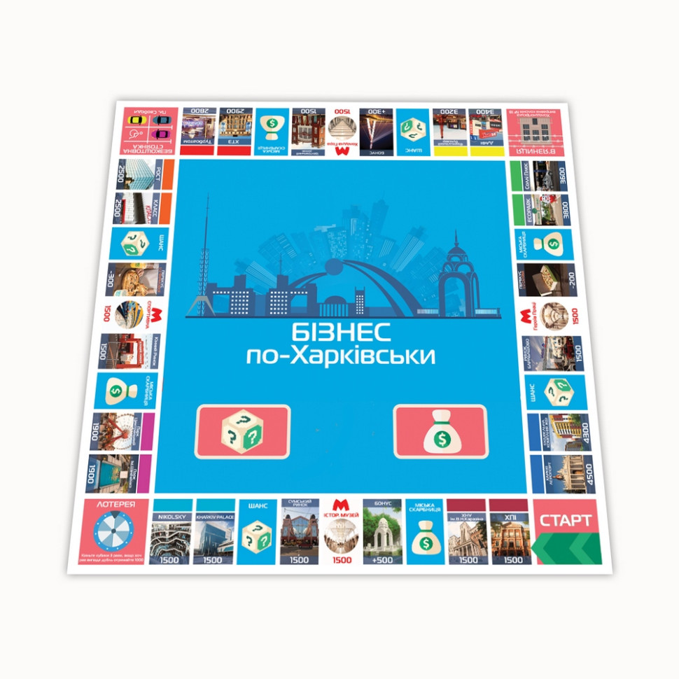 Настольная игра "Монополия Бизнес по-Харьковски" PLR-0027 — фото 7