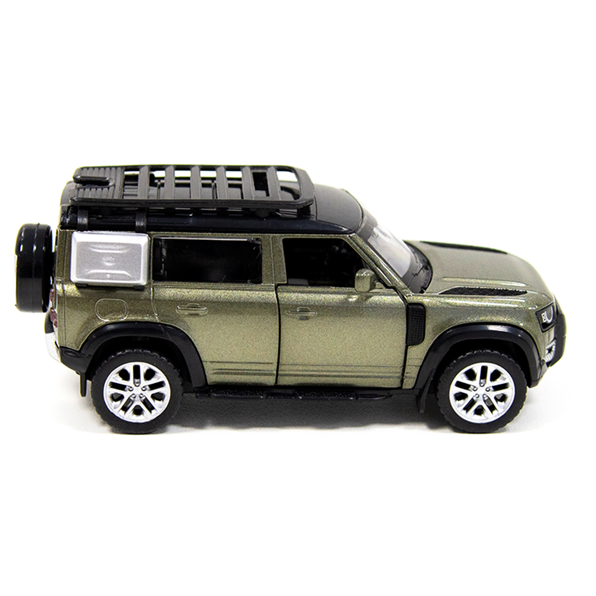 Автомодель - LAND Rover Defender 110 (зелений) — фото 9