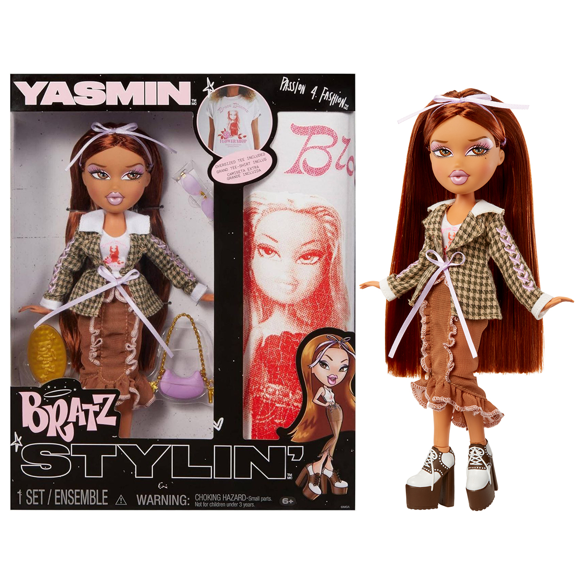 Ігровий набір Bratz серії "Stylin'" – Ясмін (з акс.)