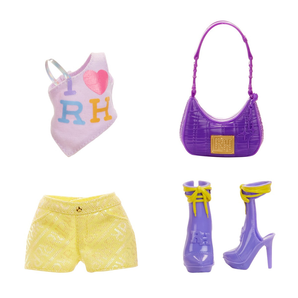 Кукла детская "Виолетта" Rainbow High 547563 серии "My Fashion Style" с аксессуарами — фото 6