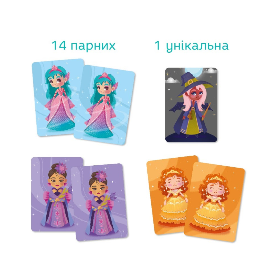 Карточная игра "Принцессы и Волшебница" 301234, 29 карточек — фото 7