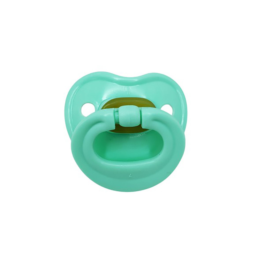 Дитяча пустушка латексна Mega Zayka MGZ-0550(Turquoise) від 6 місяців — фото 2
