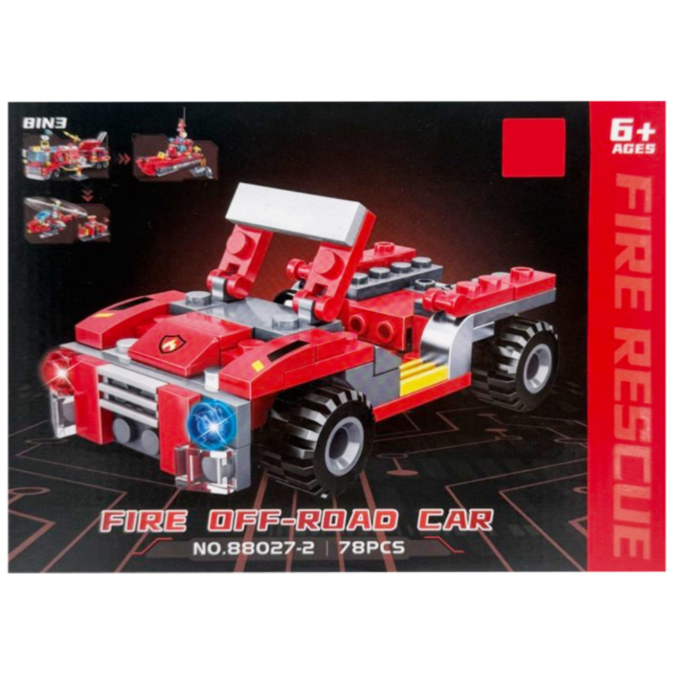 Дитячий конструктор "Fire Rescue" 88027-2, 78 деталей