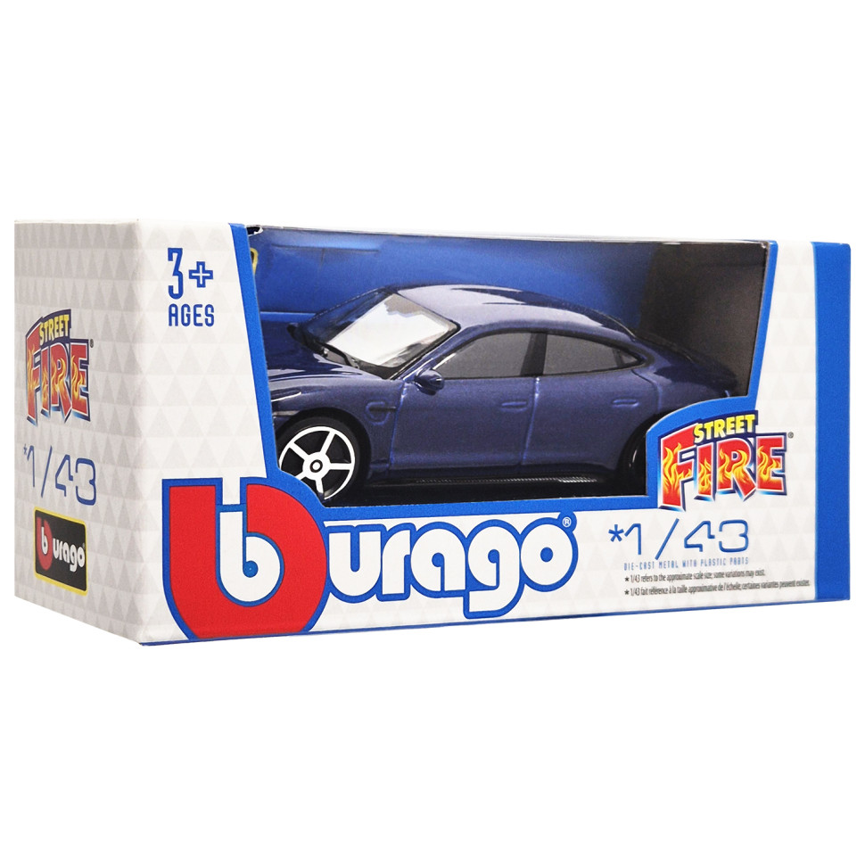 Колекційна автомодель Porshe Taycan Turbo S 18-30010B-16 масштаб 1:43 — фото 2