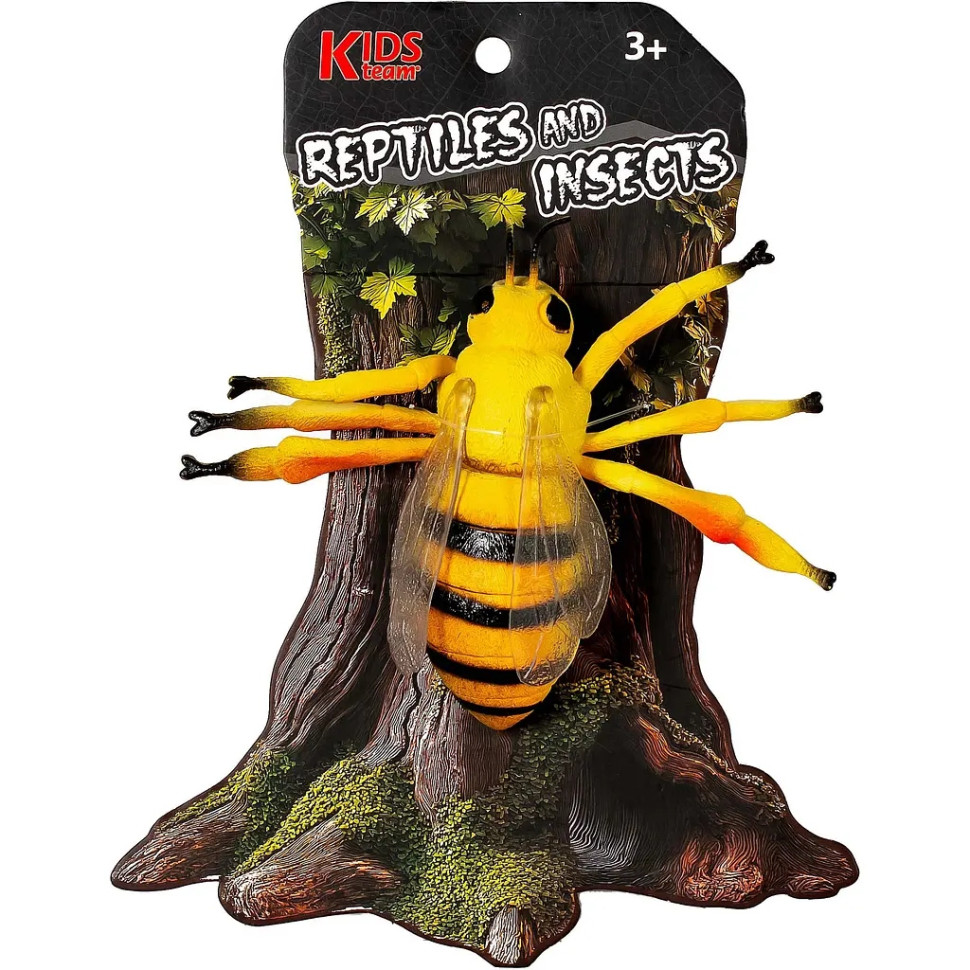 Дитяча іграшкова фігурка "Бджола" ZY1827231 серії "Reptiles and insects" — фото 2