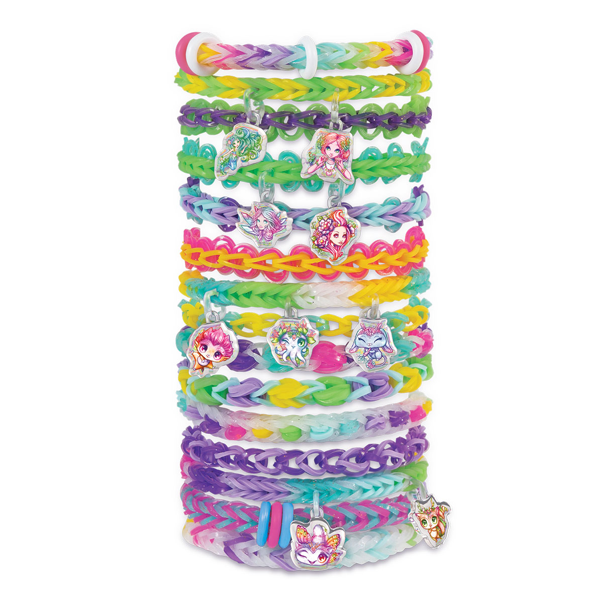 Набор для создания украшений Nebulous Stars серии "Rainbow Loom™" с подвесками – Небесная Фантазия — фото 5