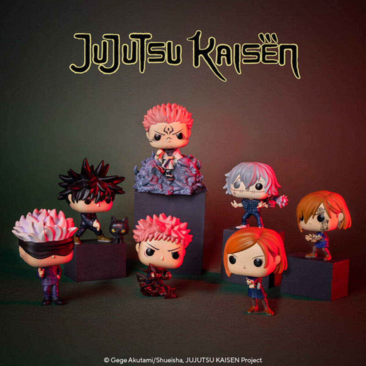 Ігрова фігурка Funko POP! cерії "Магічна битва" - Мегумі з Собакою — фото 4