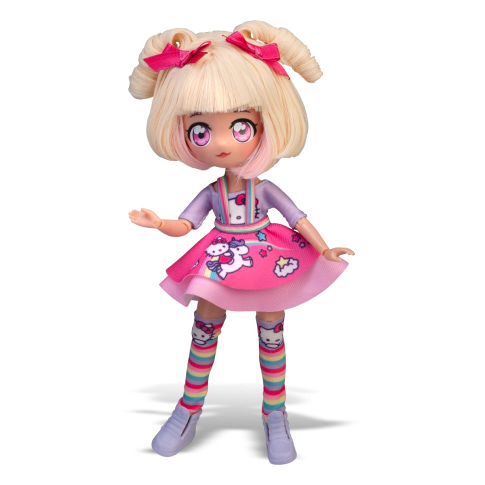 Детская кукла "Конфетка Единорог" 4SF Manga Dolls HKTF0400 серии "Hello Kitty" — фото 6