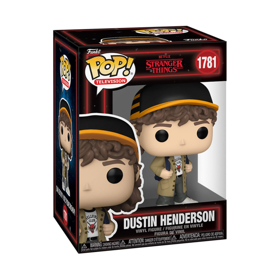 Игровая фигурка FUNKO POP! Дастин Гендерсон Funko 75751 серии "Очень странные дела" — фото 2
