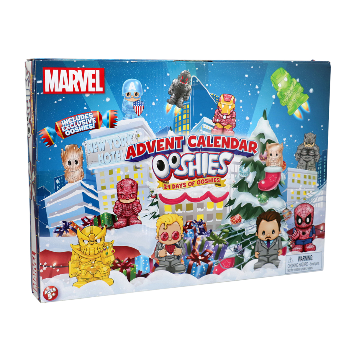 Набор игровых фигурок Ooshies – Адвент-Календарь Марвел (24 фигурки) — фото 2