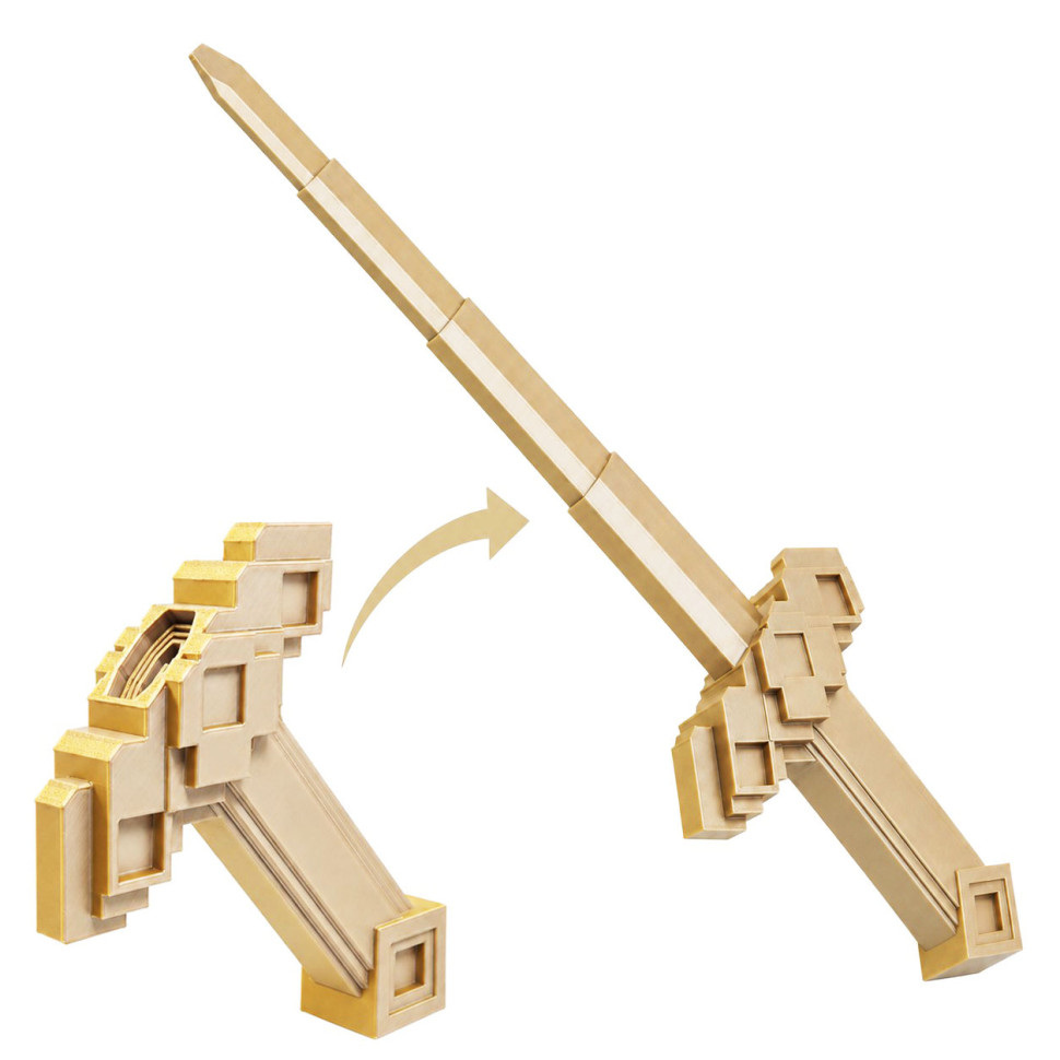 Игрушка Меч №3 SW3-2, 3D-принт, двухцветный, длина лезвия 22 см — фото 3