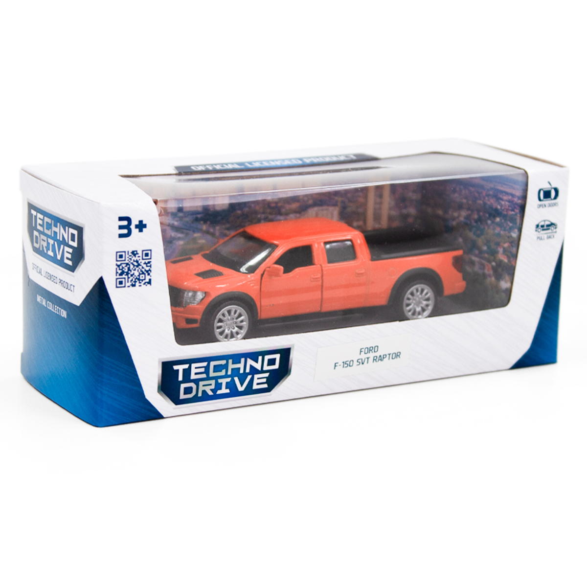 Автомодель - FORD F-150 SVT Raptor (помаранчевий) — фото 4