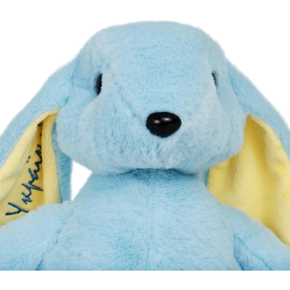 Плюшевая игрушка Зайчонок Патриот Украины FWPBUNNY22DBLUE01, 34 см — фото 3