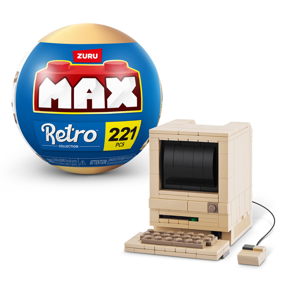 Конструктор у капсулі Комп'ютер Макінтош MAX 83185AGQ8 серії "Retro" S1
