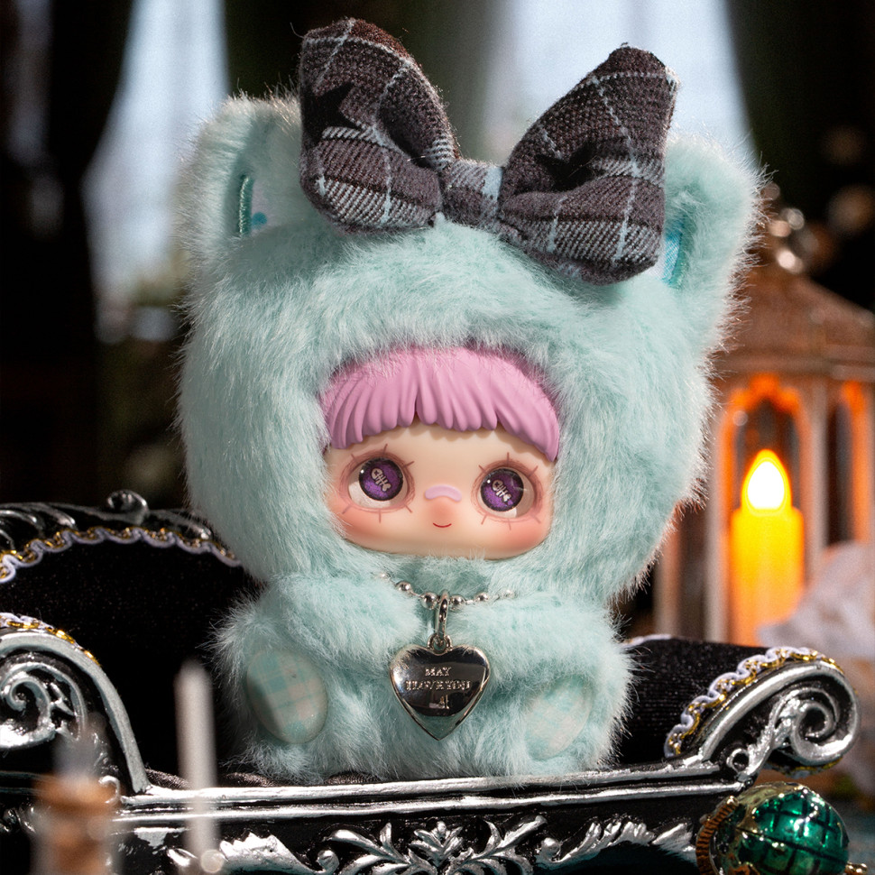 Пушистая фигурка на подвесе Люблю тебя Pop Top HC031 Hi TOY серии "MayMei" — фото 9