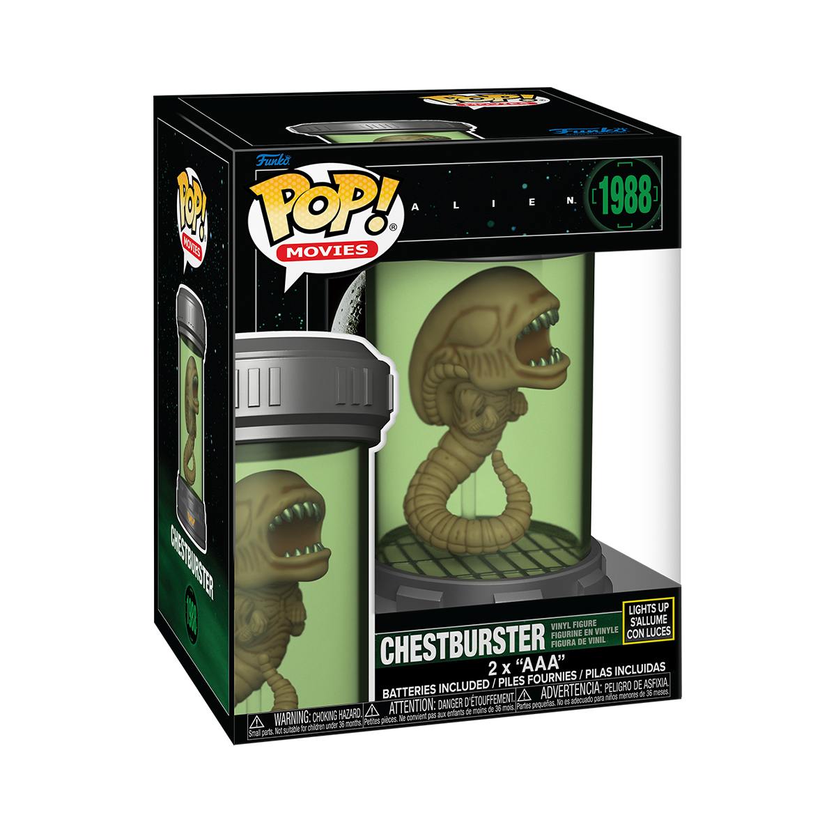 Игровая фигурка Funko POP! серии "Чужой" S2 - Ксеноморф в Капсуле (свет)