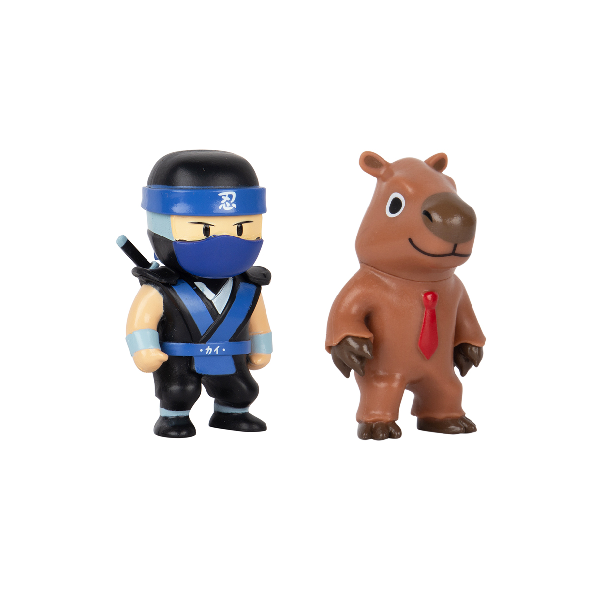 Набор коллекционных фигурок Stumble Guys - Ниндзя Кай и Капибара (2 фигурки, 6 cm) — фото 3