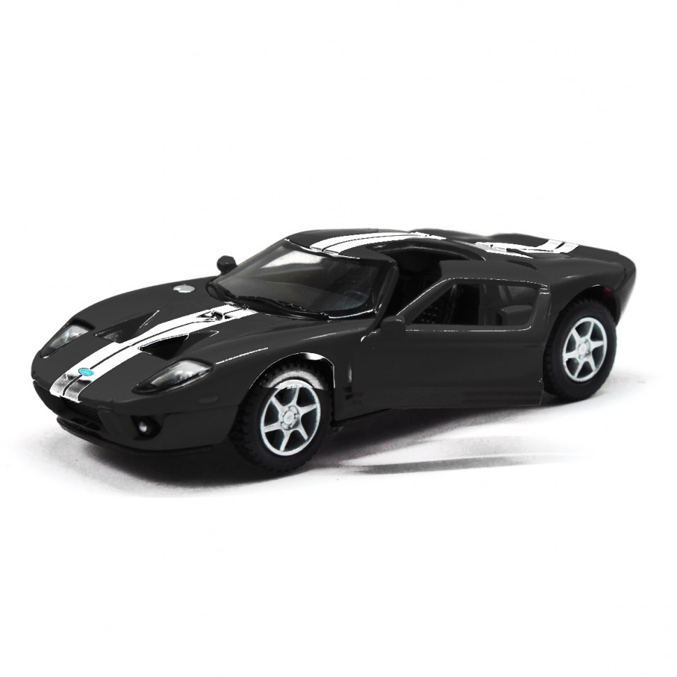 Дитяча модель машинки Ford GT 2006 Kinsmart KT5092W інерційна, 1:36 Black