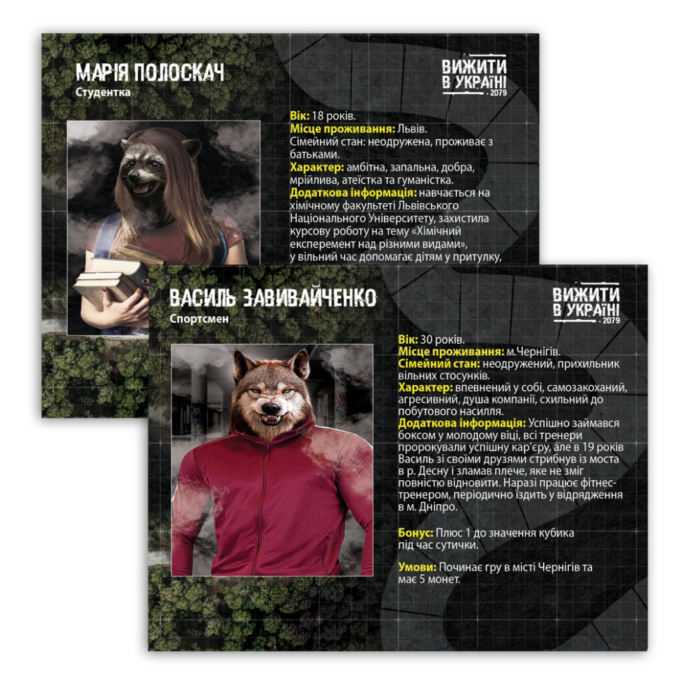 Настольная игра "Выжить в Украине 2079" PLR-0013 — фото 19