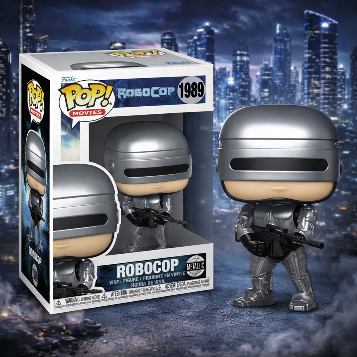 Ігрова фігурка Funko POP! серії "Робокоп" S2 - Робокоп (W/CH) — фото 3