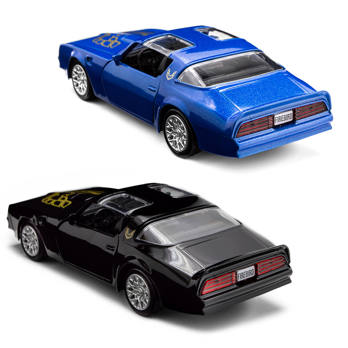 Автомодель - Pontiac Firebird 1978 (чорний, синій) — фото 9