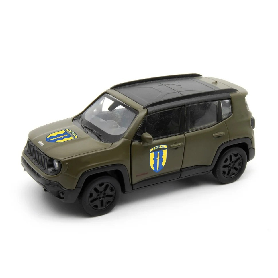 Автомодель серії «Шеврони Героїв» JEEP RENEGADE TRAILHAWK - «АЙДАР» TechnoDrive 250351W