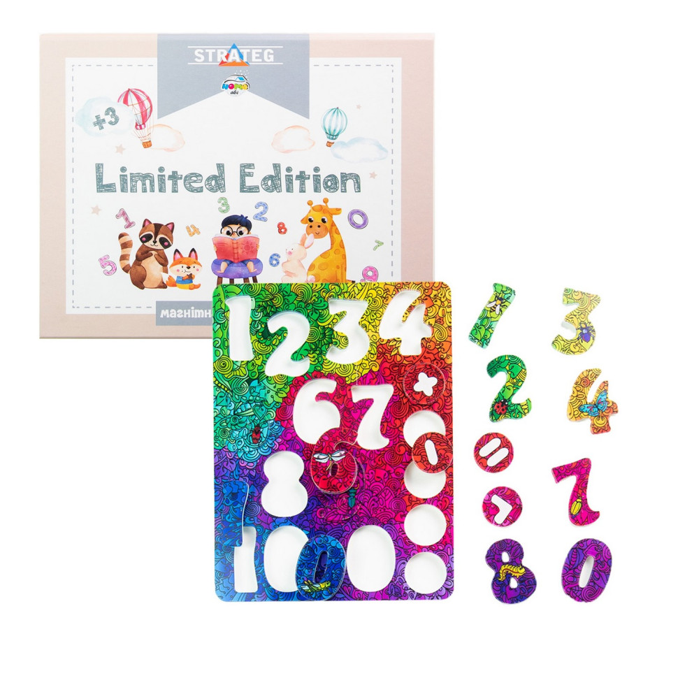 Настільна гра "Магнітна арифметика Limited edition" 30326ST, магнітна дошка-сортер