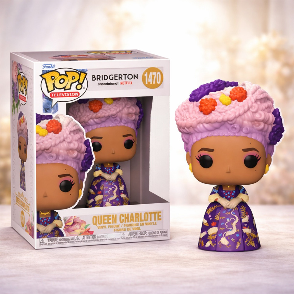 Игровая фигурка FUNKO POP! "Королева Шарлотта" Funko 72206 серии „Бриджертоны“ — фото 3