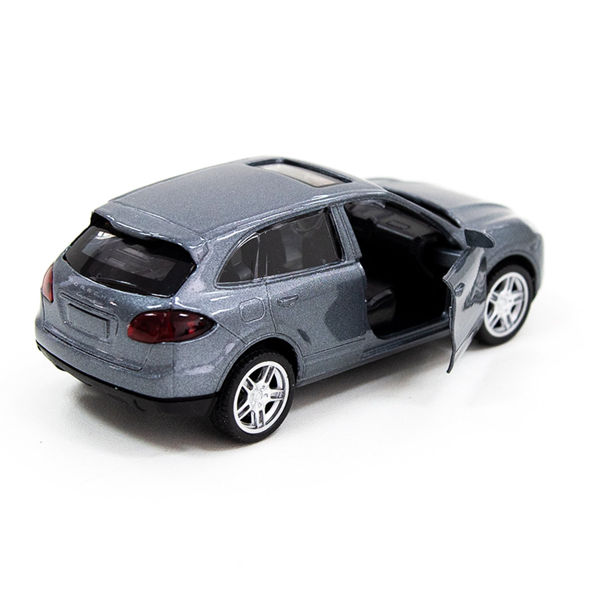 Автомодель - Porsche Cayenne S (сріблястий сірий) — фото 12