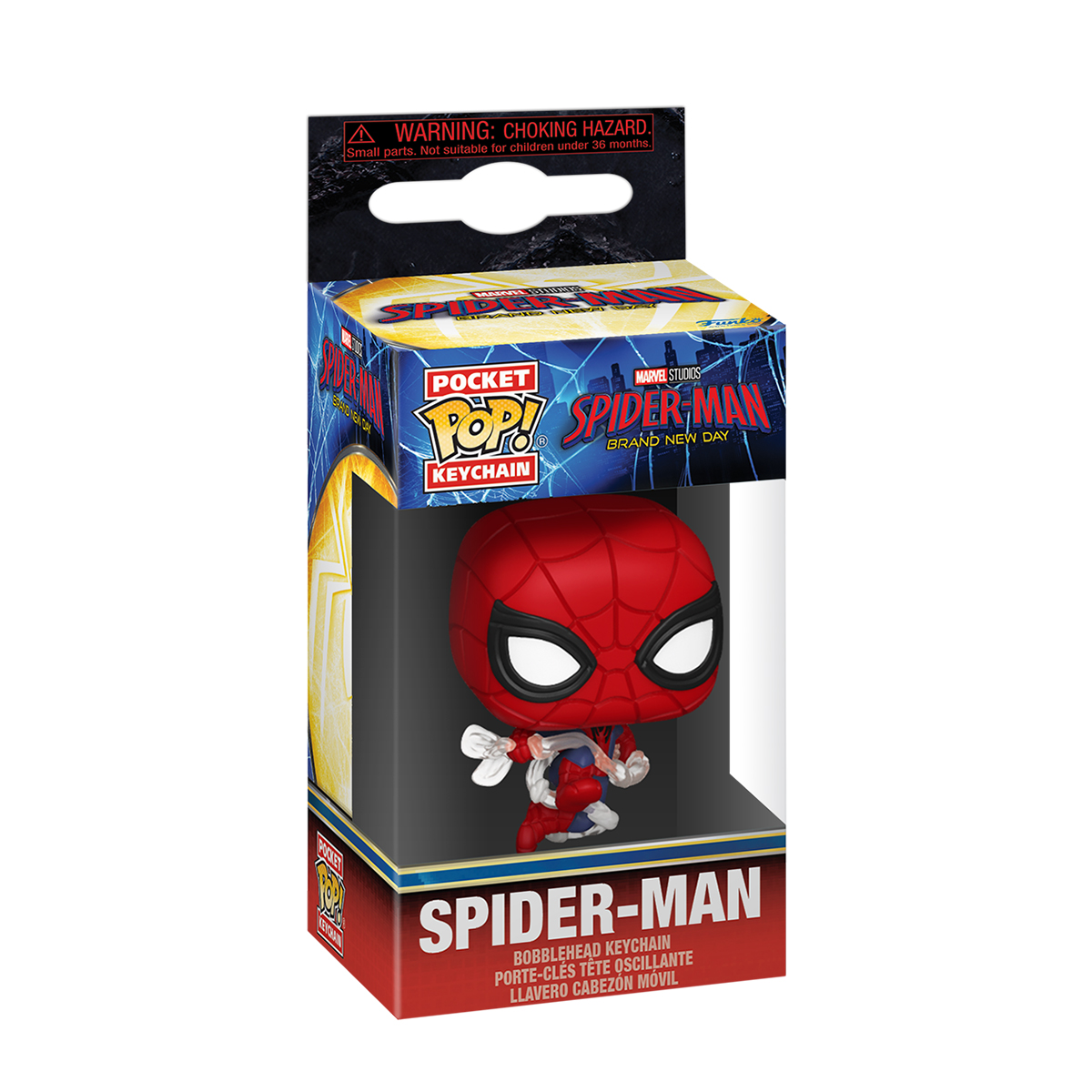 Ігрова фігурка на кліпсі Funko POP! серії "Людина-павук: Абсолютно новий день" - Людина-Павук