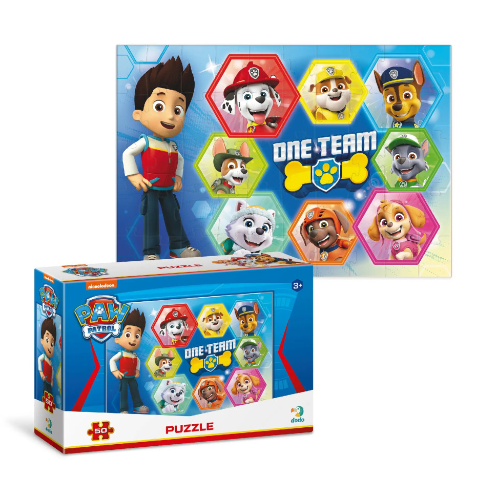 Дитячі Пазли Paw Patrol "Одна команда" DoDo 200156 50 елементів — фото 2