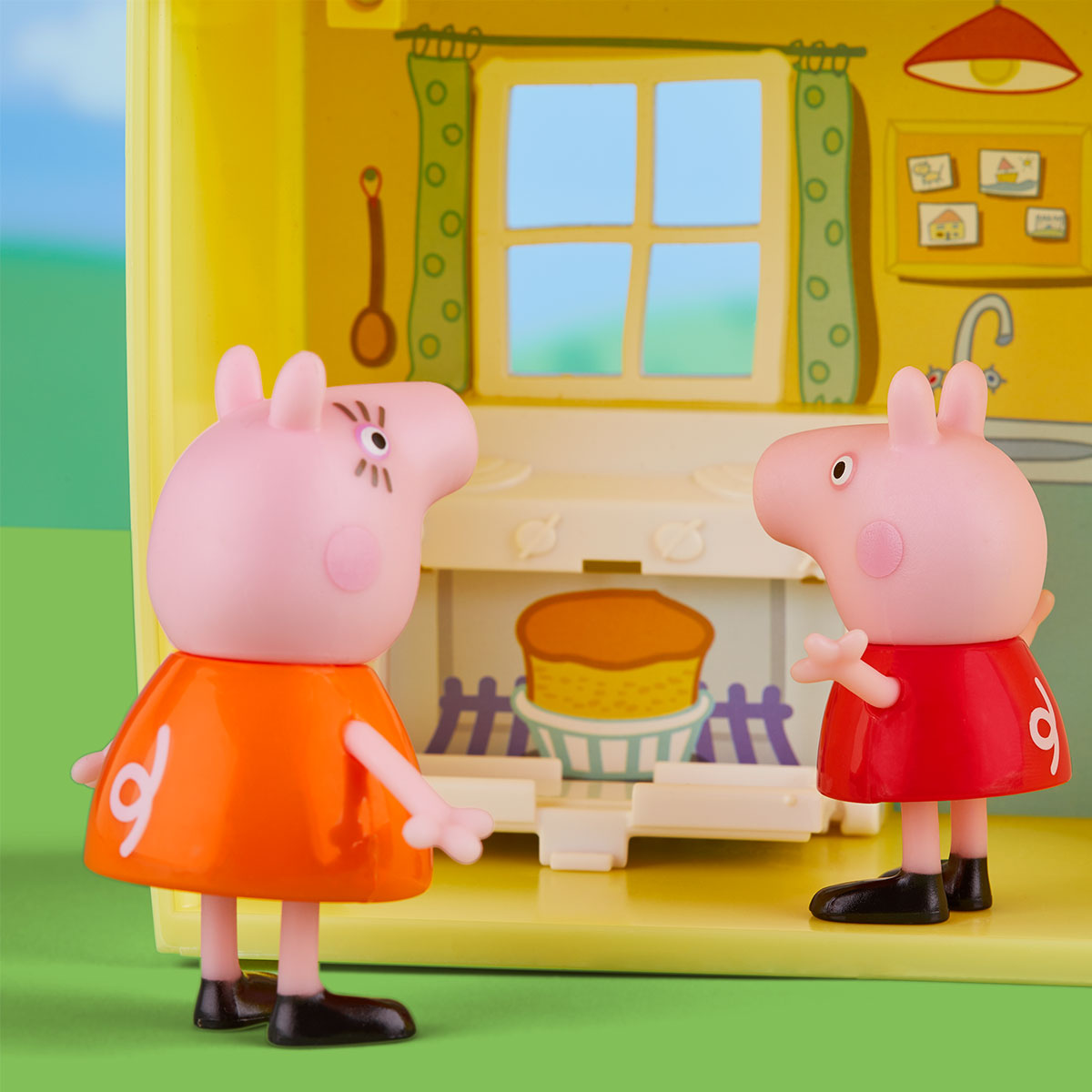 Игровой набор Peppa - Домик Пеппы (домик с мебелью, фигурка Пеппы) — фото 7