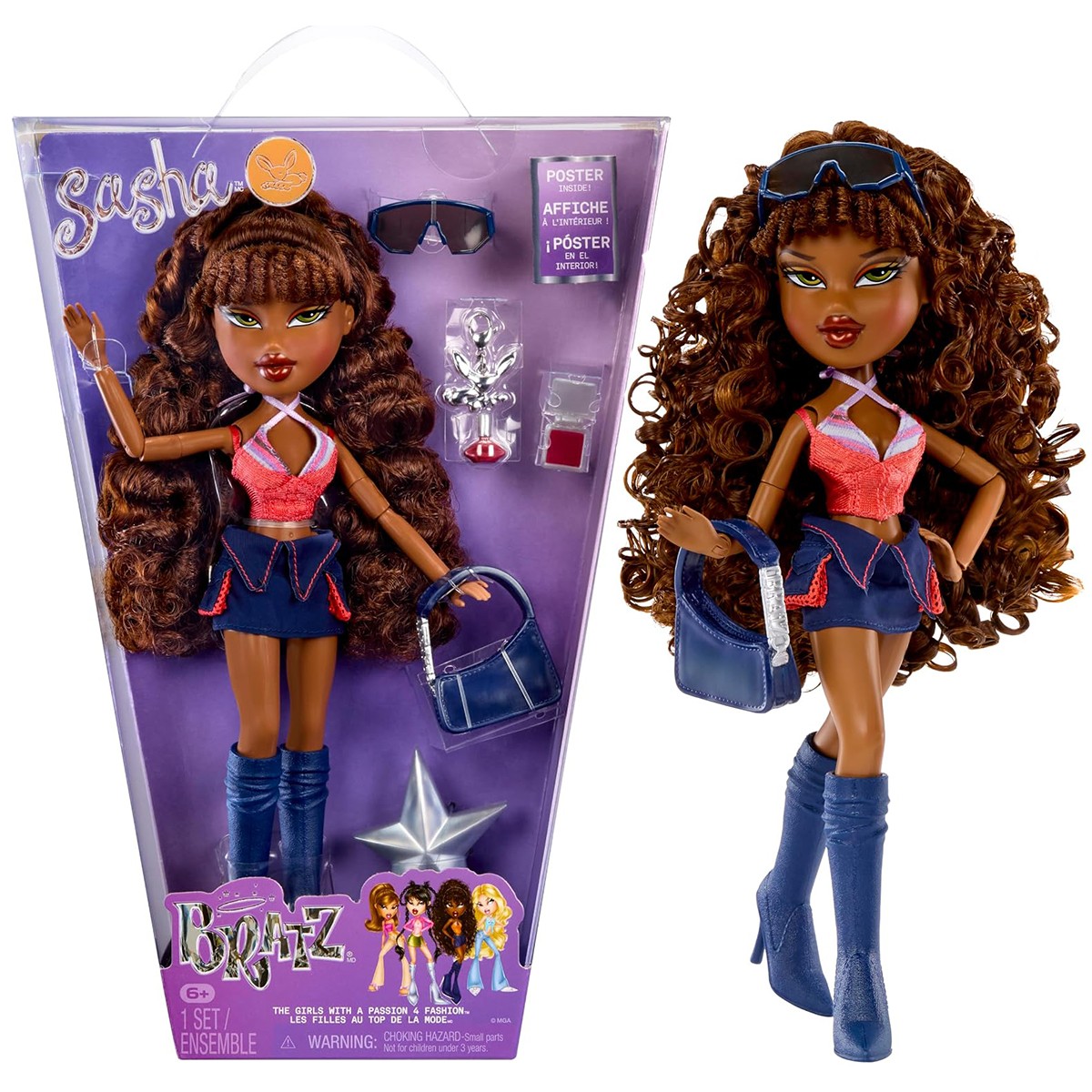 Лялька Bratz серії "2001 Reimagined" — Саша