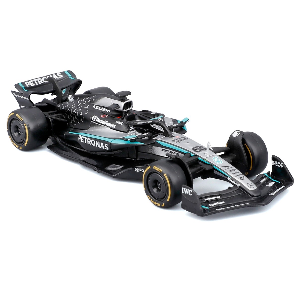 Автомодель – Mercedes-AMG F1 W16 Petronas (2025) (1:43) — фото 5