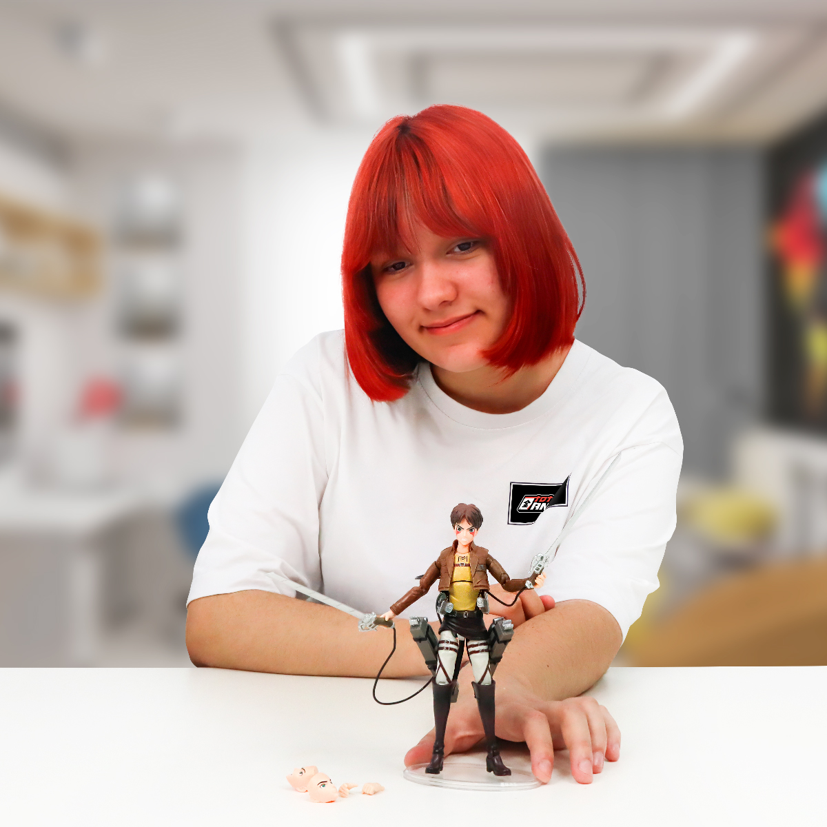 Игровая фигурка Total Anime серии "Атака титанов" W1 - Эрен (с аксесс.) — фото 15