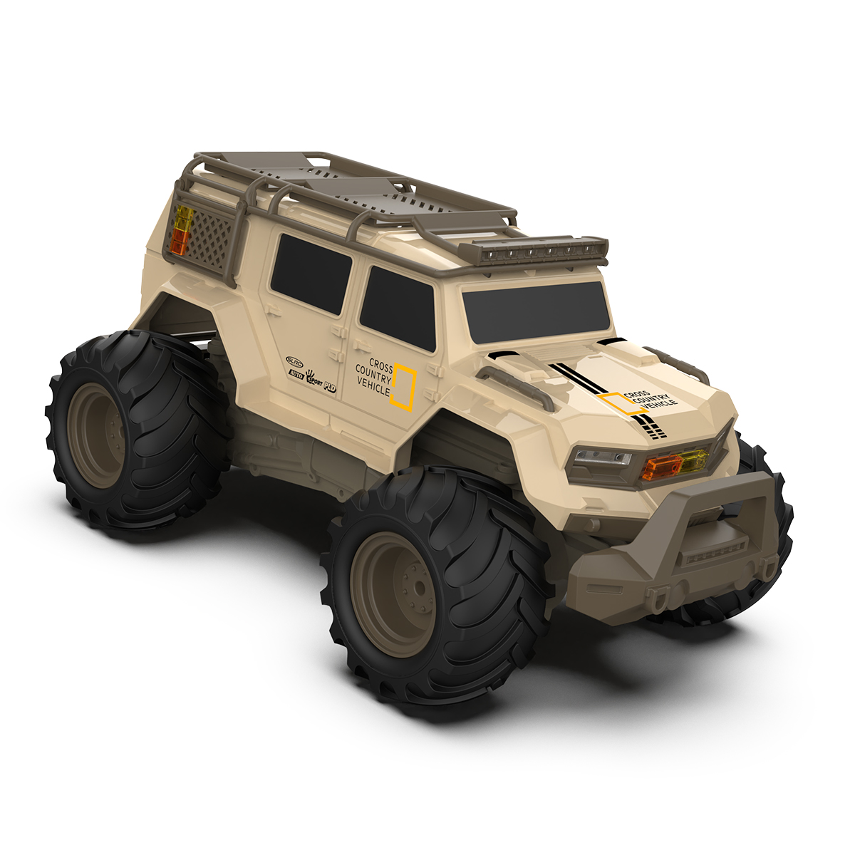 Автомобіль KS Drive на р/к – Amphibious 4WD (1:14, 2.4 ГГц, акум. 3,7 V, світло, звук) — фото 10